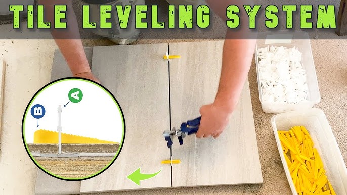 Tile Leveling System bileşenleri